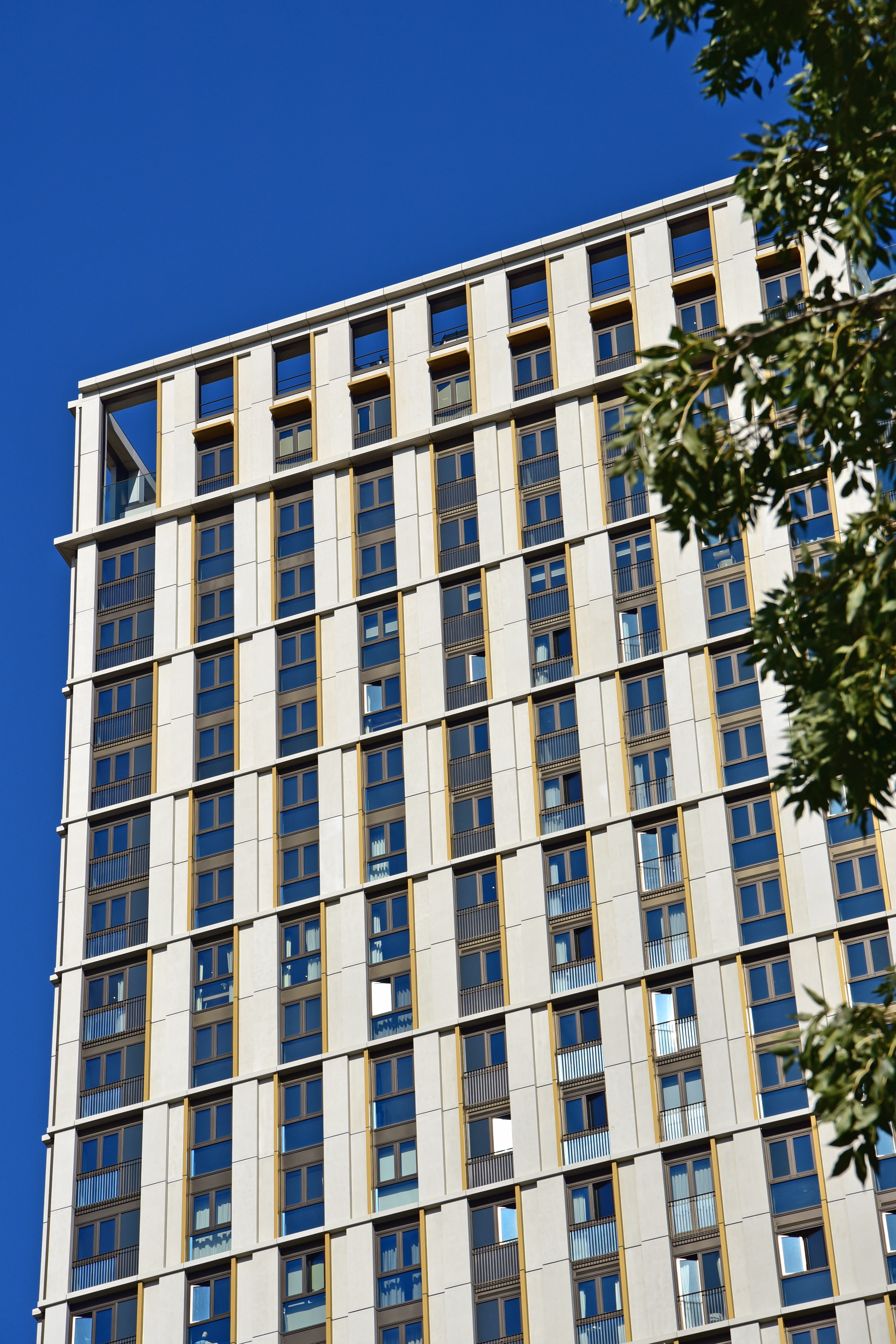 Facade image of Twelve Trees Park London England BB fiberbeton