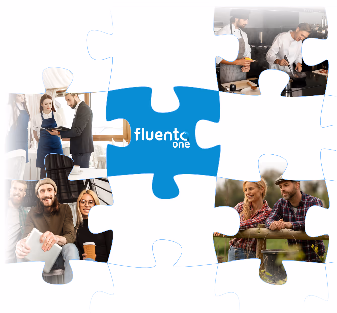 fluenta hero page puzzle