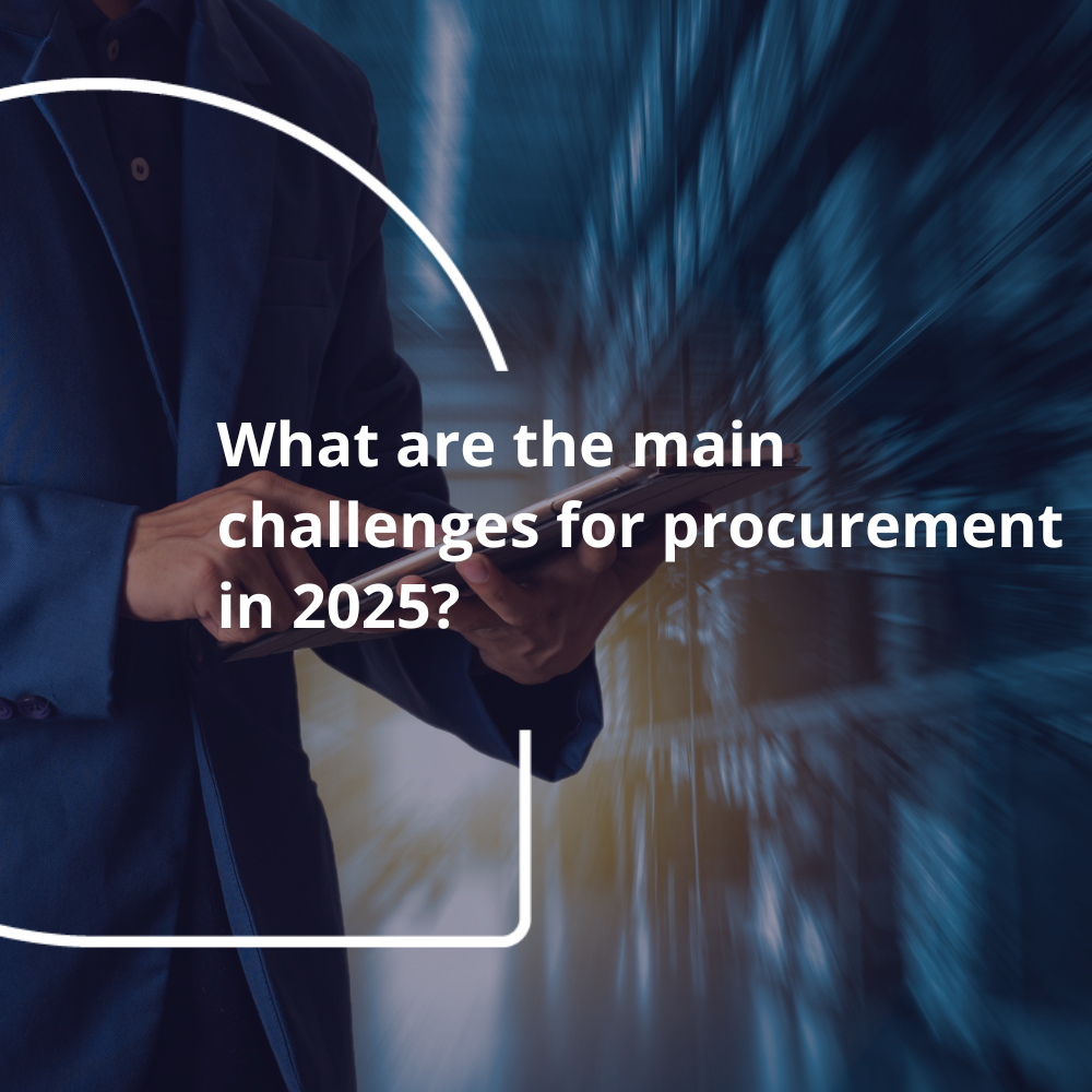 What are the main challenges for procurement in 2025?
