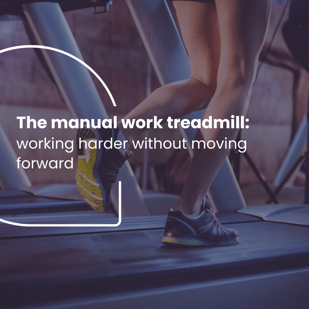 The manual work treadmill: working harder without moving forward