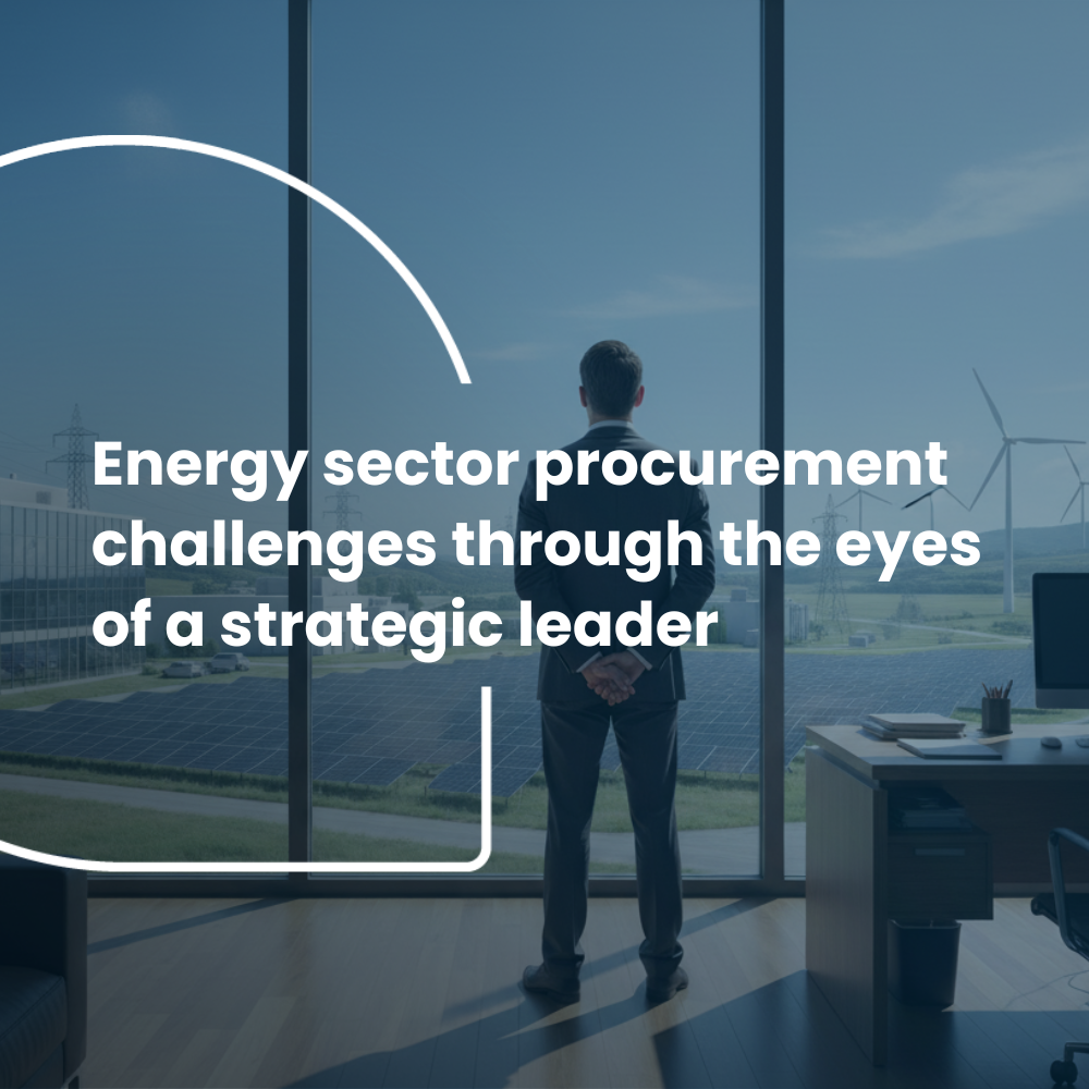 Energy sector procurement challenges through the eyes of a strategic leader