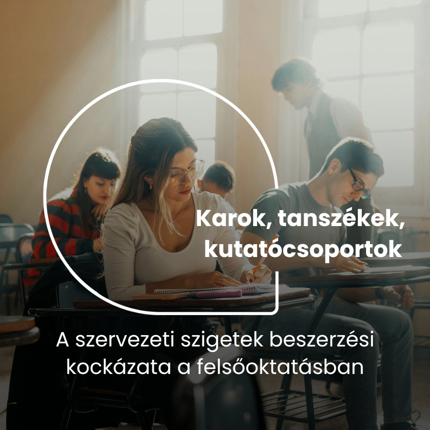 Karok, tanszékek, kutatócsoportok: a szervezeti szigetek beszerzési kockázata a felsőoktatásban