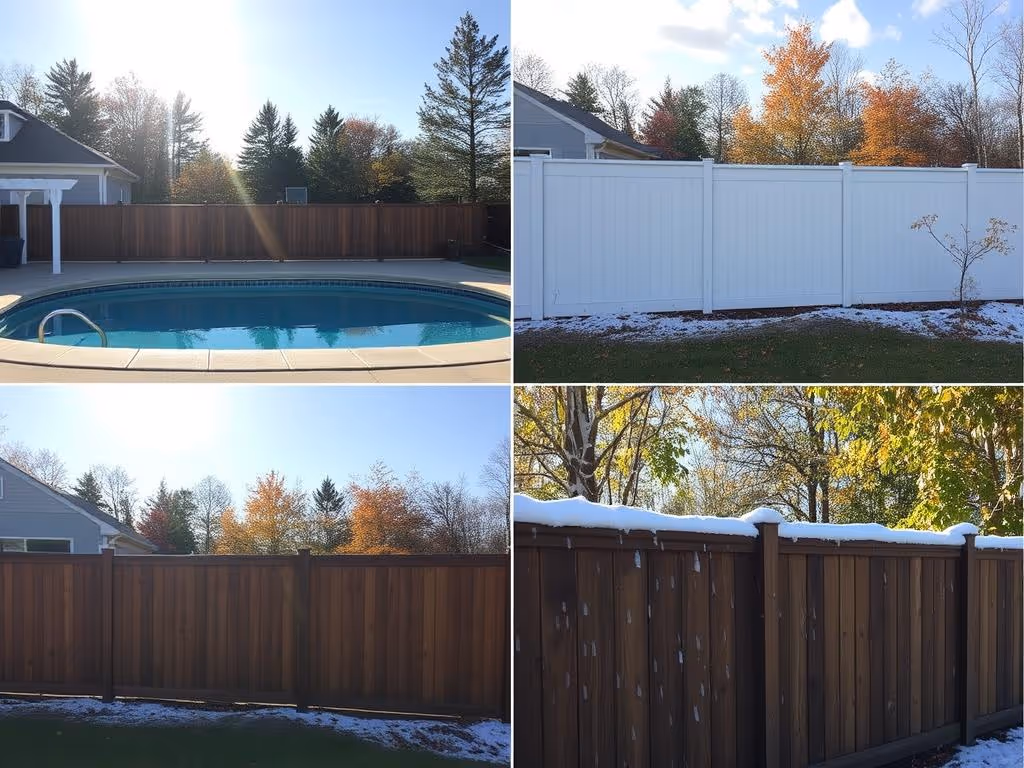 Backyard fence comparison