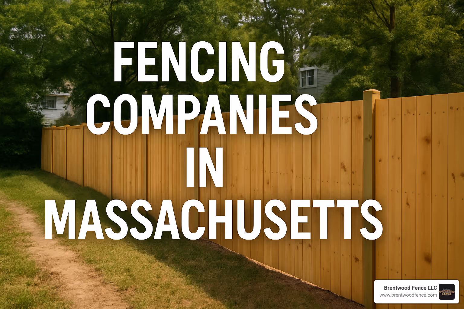 Map of Massachusetts showing service areas of top fence companies - fencing companies in massachusetts