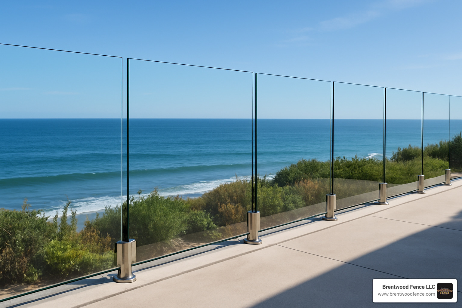 coastal glass fence resisting corrosion - glass fencing solutions