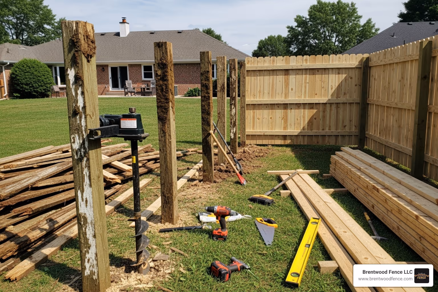 Is your fence failing? Learn when and how to expertly approach replacing wooden fence for a durable, beautiful property upgrade.