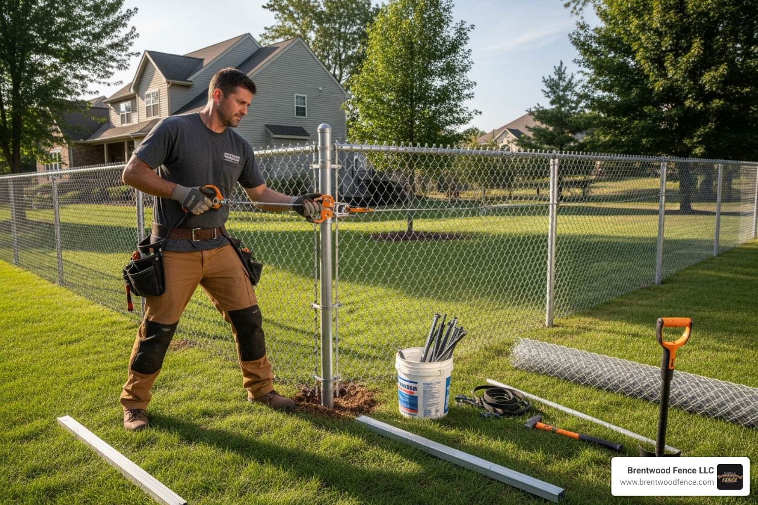 fence installer stretching chain link mesh - 6ft chain link fence cost fence installer stretching chain link mesh - 6ft chain link fence cost