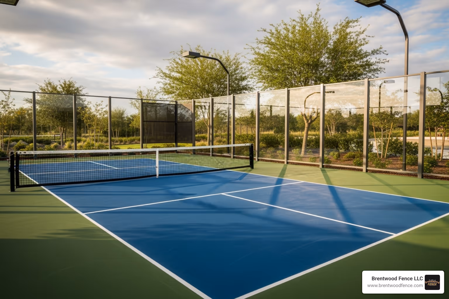 high-quality, sound-reducing fence system around a pickleball court - Pickleball Court Fencing high-quality, sound-reducing fence system around a pickleball court - Pickleball Court Fencing