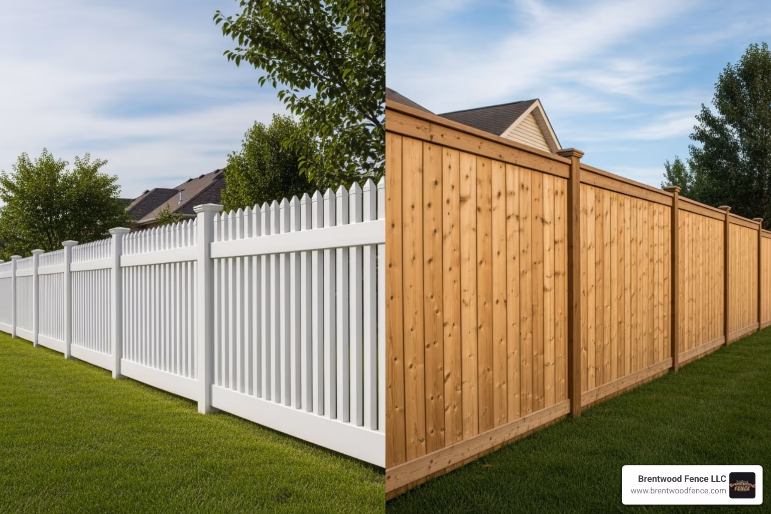 picket fence vs privacy fence - cost per ft wood fence