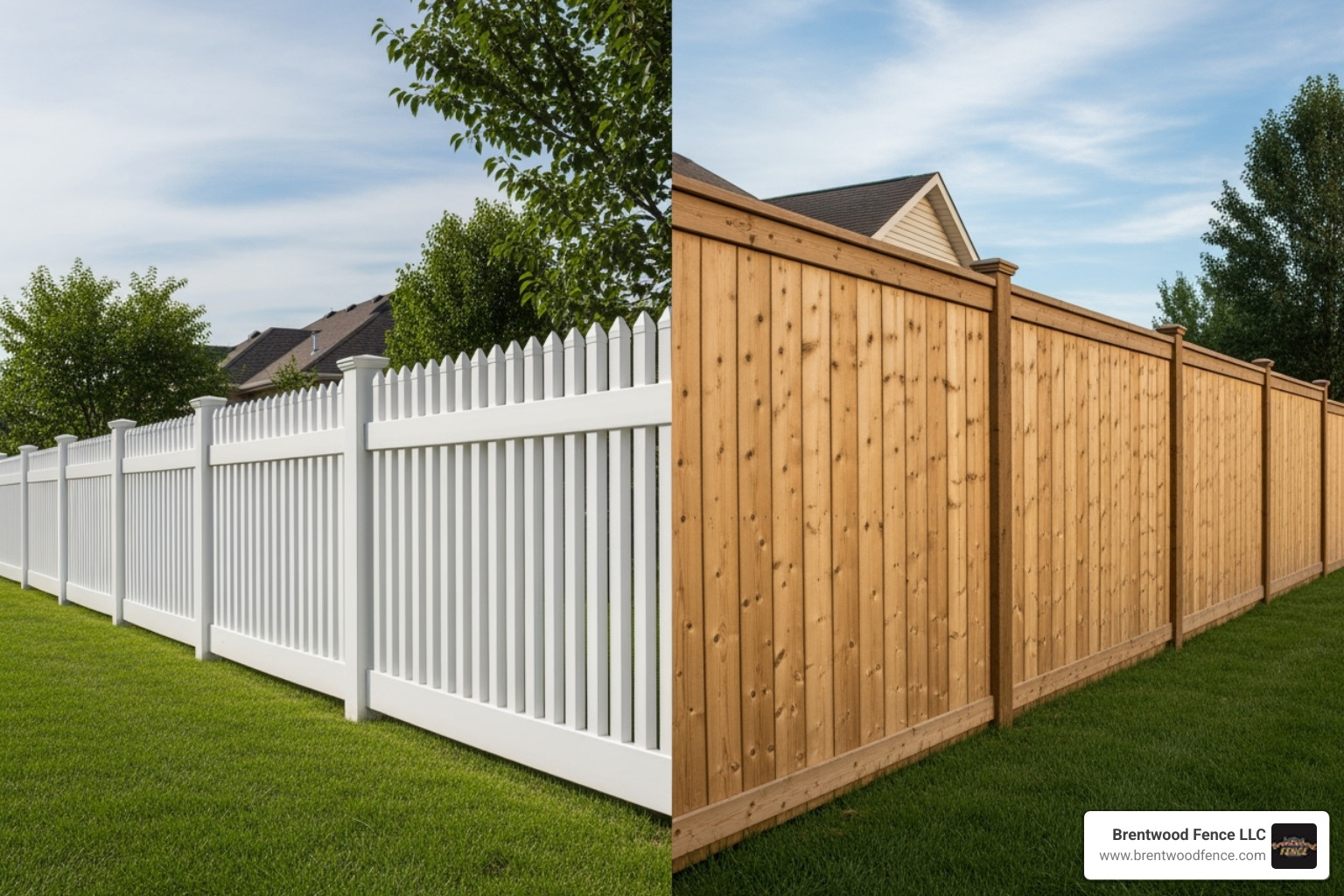 picket fence vs privacy fence - cost per ft wood fence