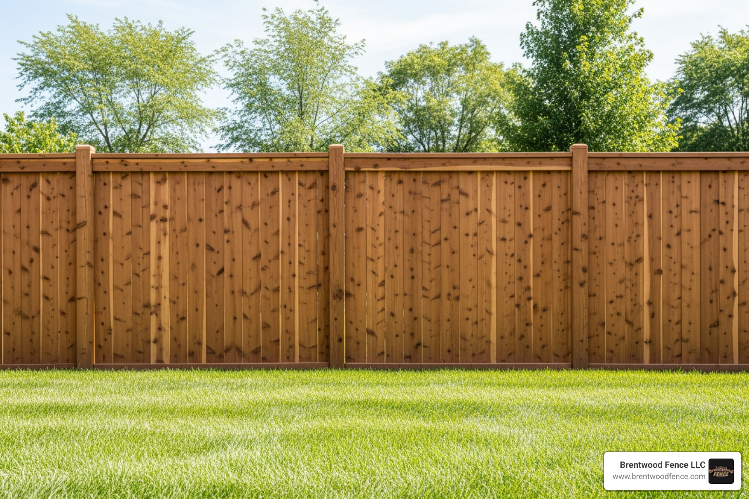 classic cedar privacy fence - fence design