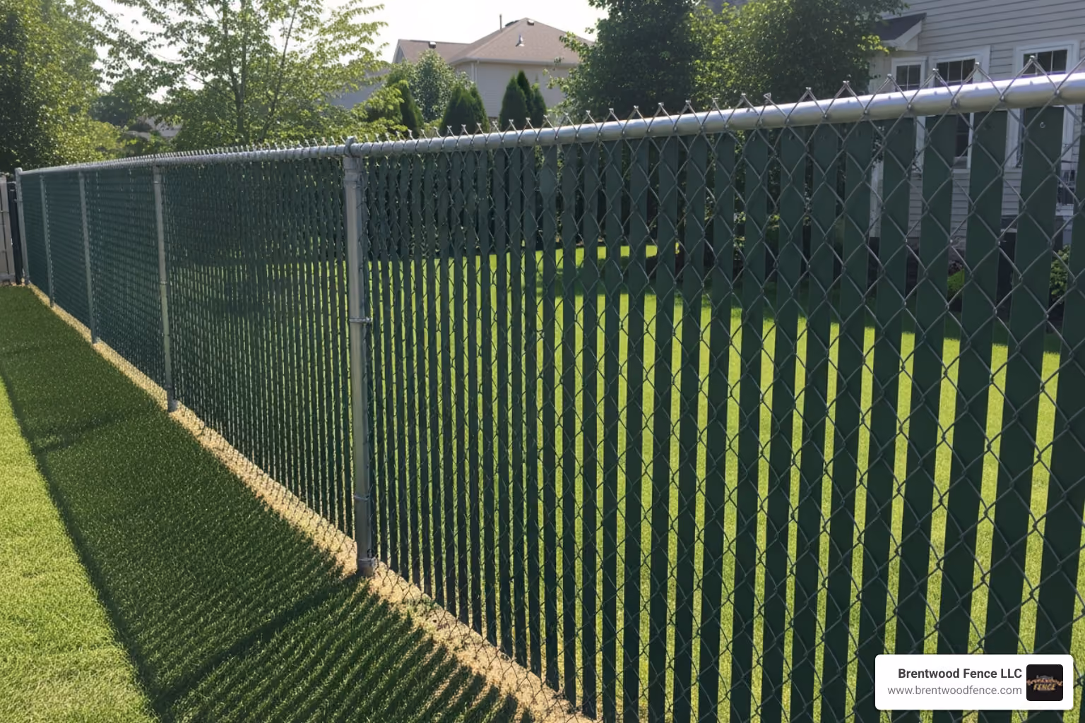 privacy slats chain link fence - cheap privacy for chain link fence