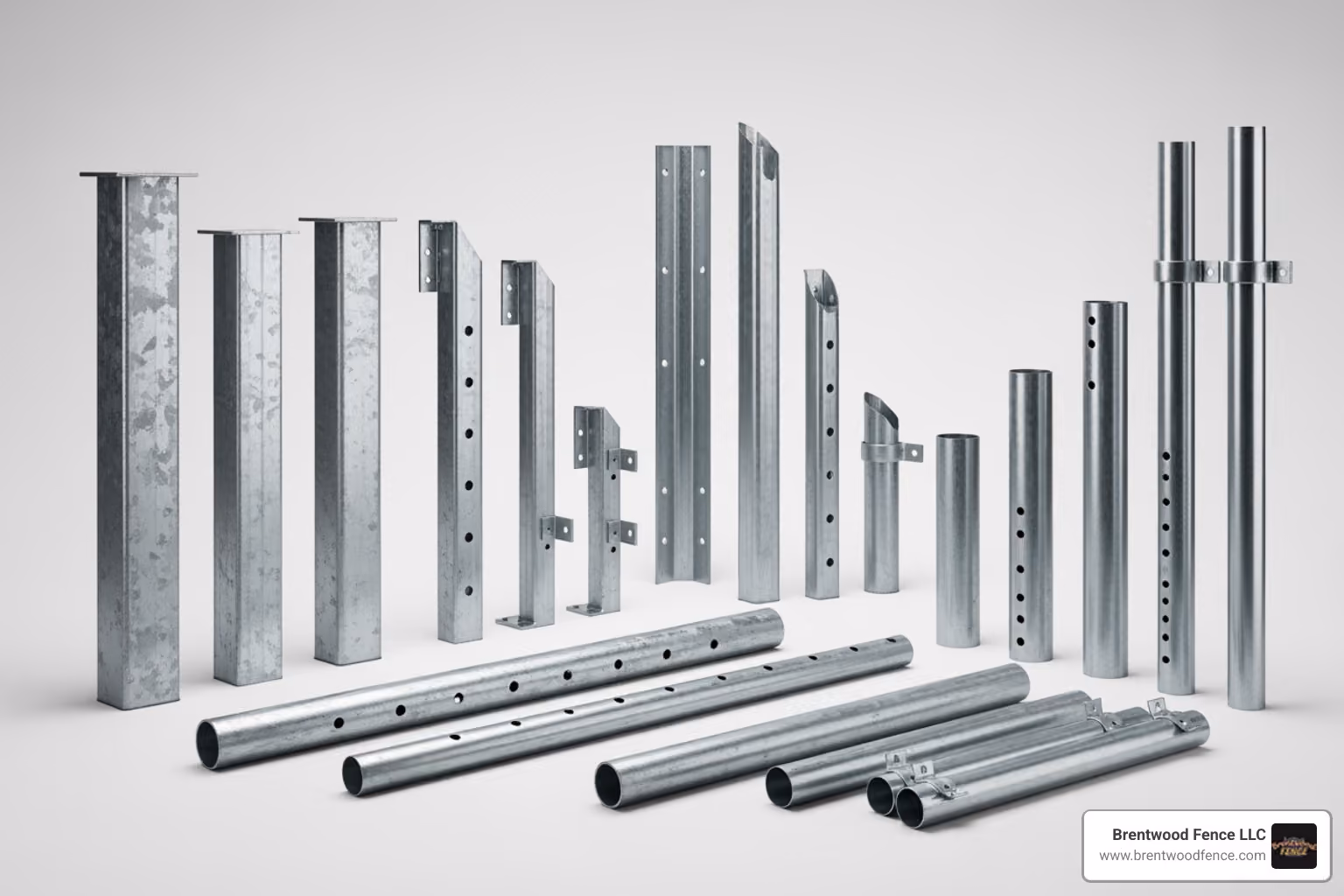 different metal post types - metal fence posts for wood slats different metal post types - metal fence posts for wood slats