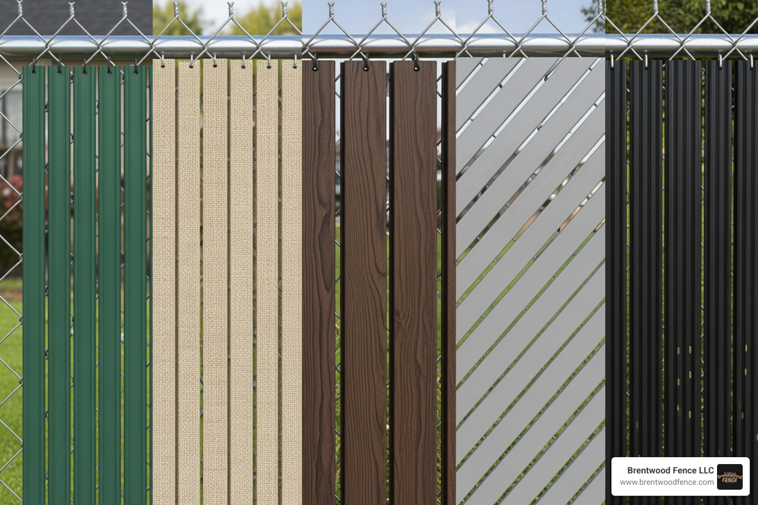 side-by-side comparison of different privacy slat styles - cost of chain link fence privacy slats side-by-side comparison of different privacy slat styles - cost of chain link fence privacy slats