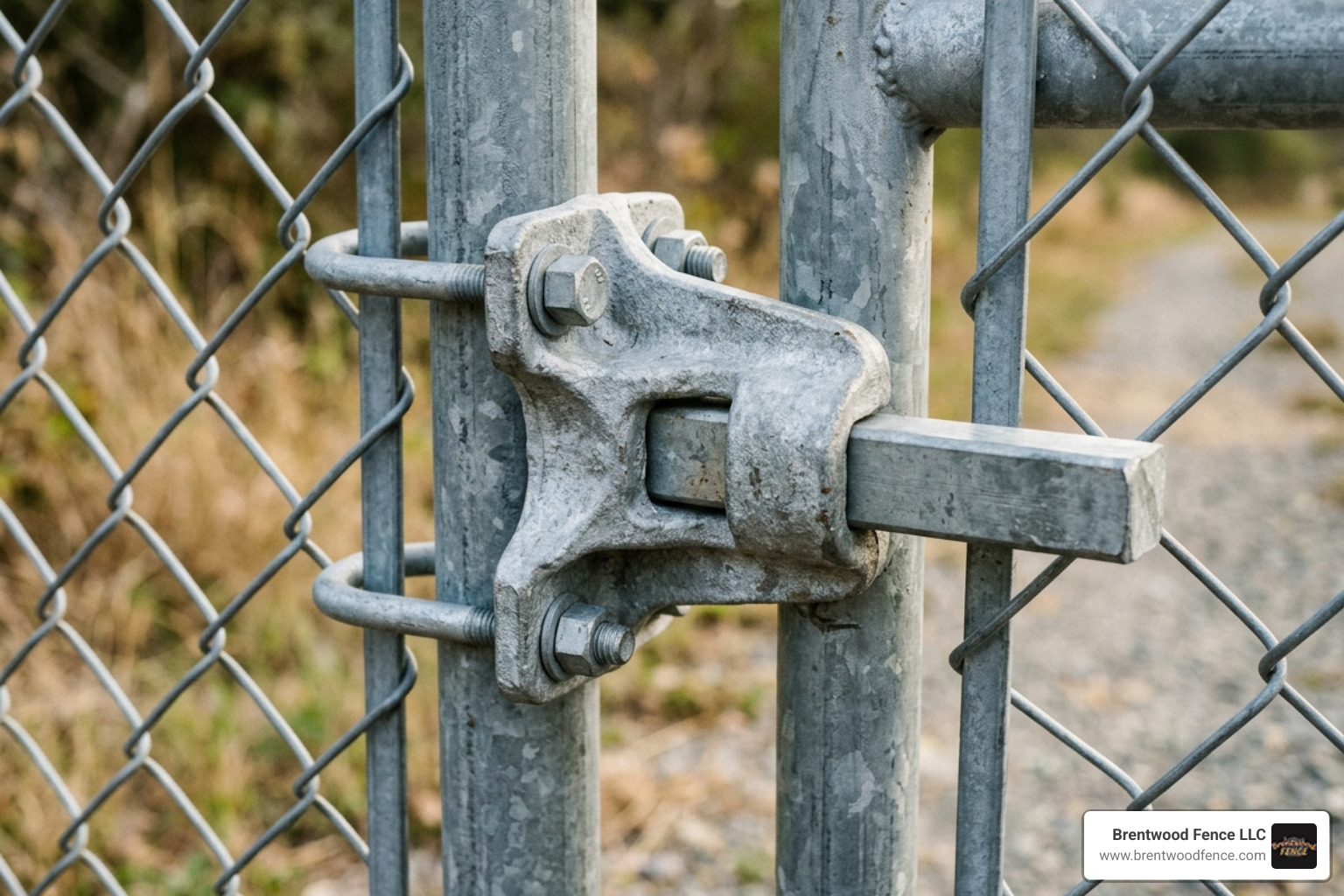galvanized steel gate hardware - gate lock for chain link fence galvanized steel gate hardware - gate lock for chain link fence