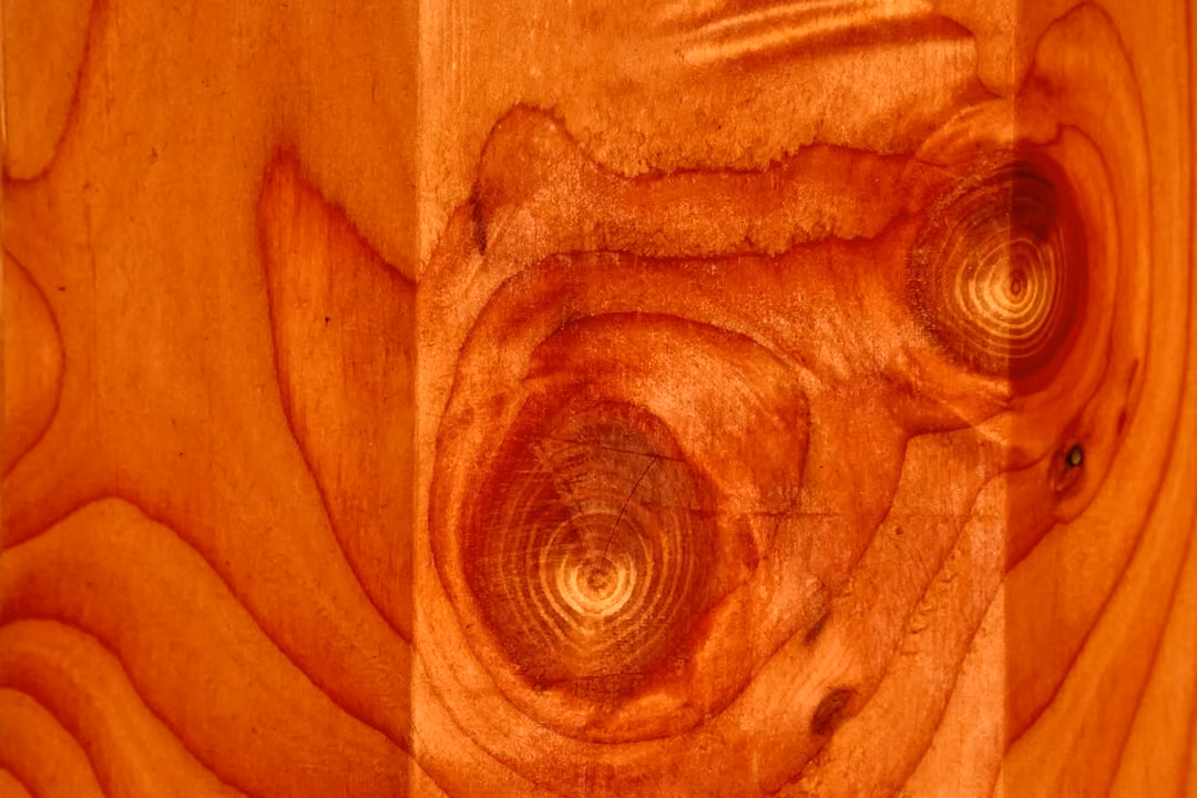 Northern White Cedar grain showing tight knots and natural texture - Portsmouth NH wood fencing