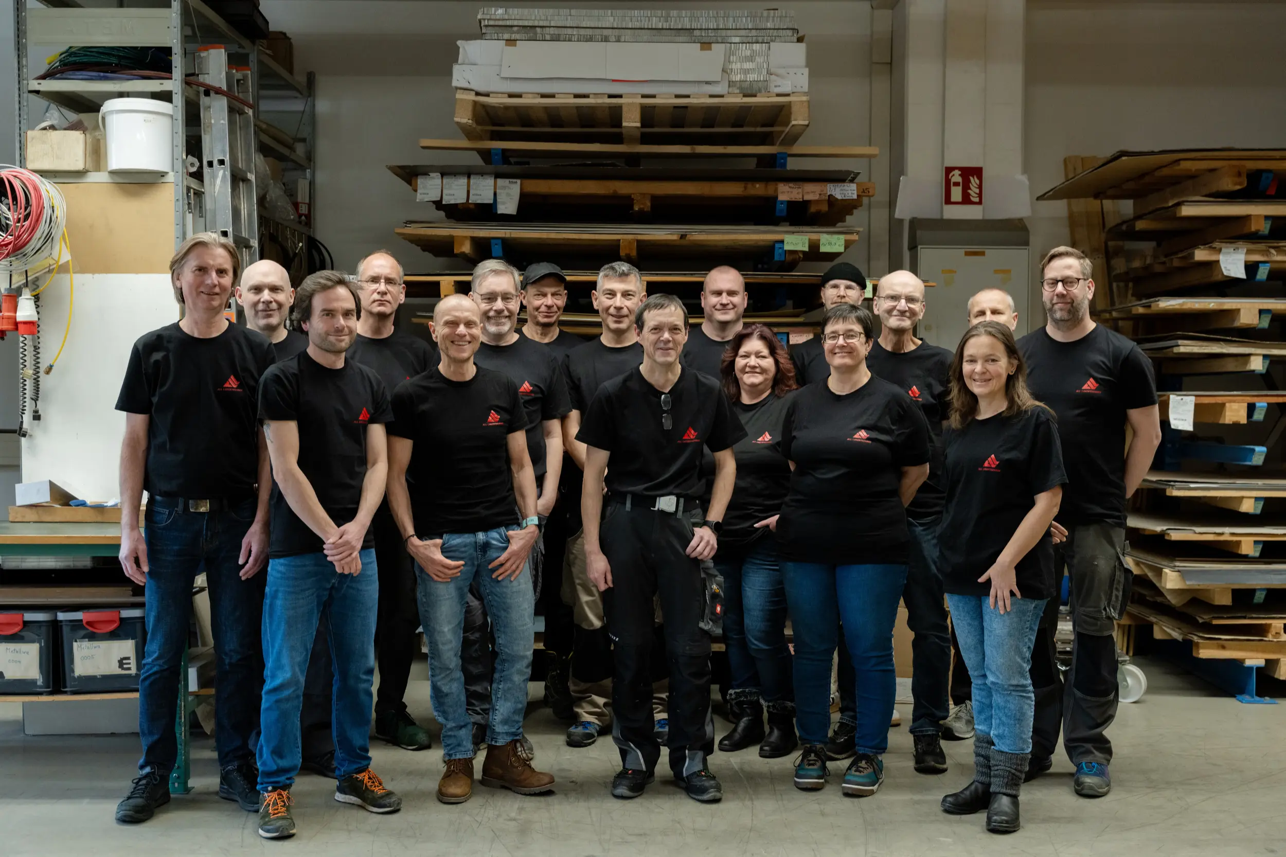 Das Team von ALL Lasertechnik.