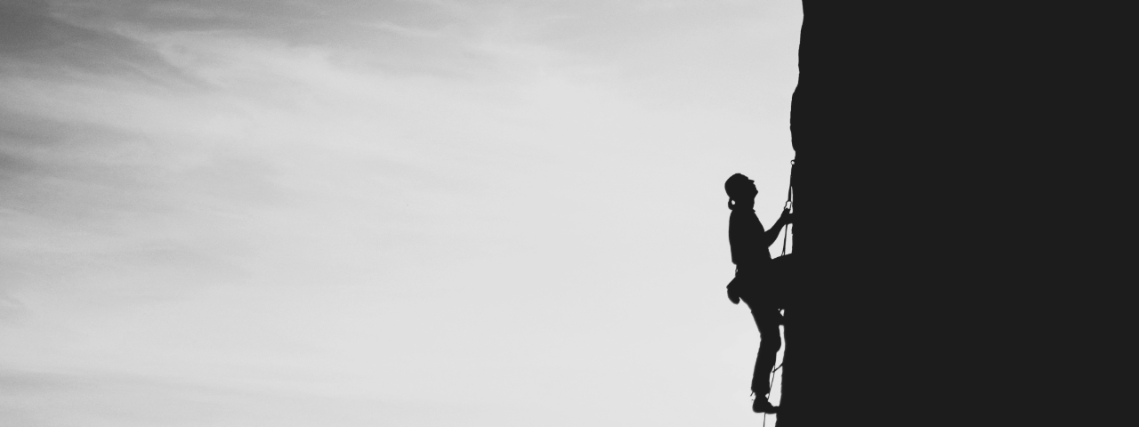 The challenge and reward of climbing toward lasting SEO growth.