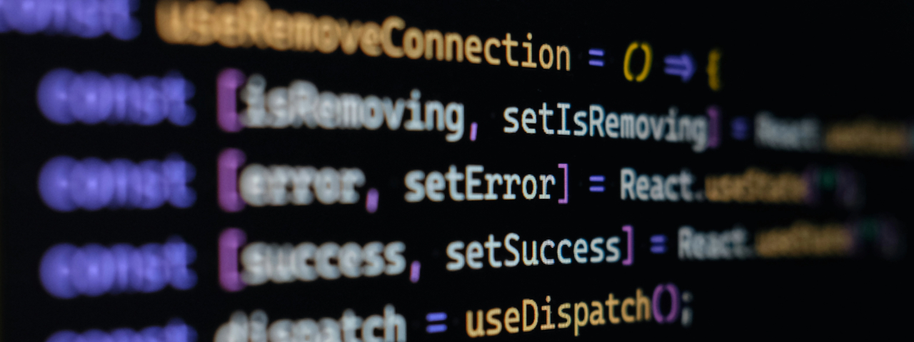 Code snippet on screen representing modern Shopify development workflow and API integrations.