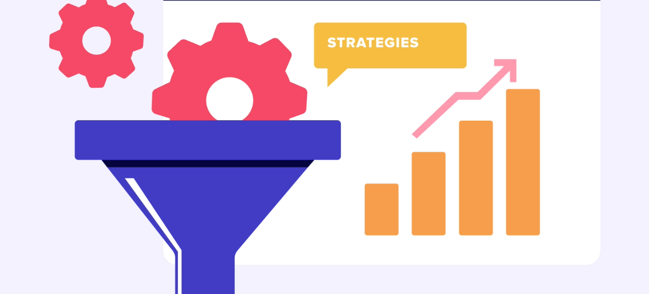 Illustration of ecommerce sales funnel system driving structured revenue growth.