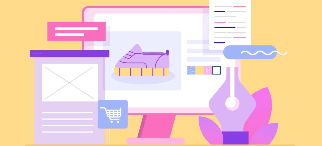 Ecommerce product page supported by blog content improving conversion and authority.