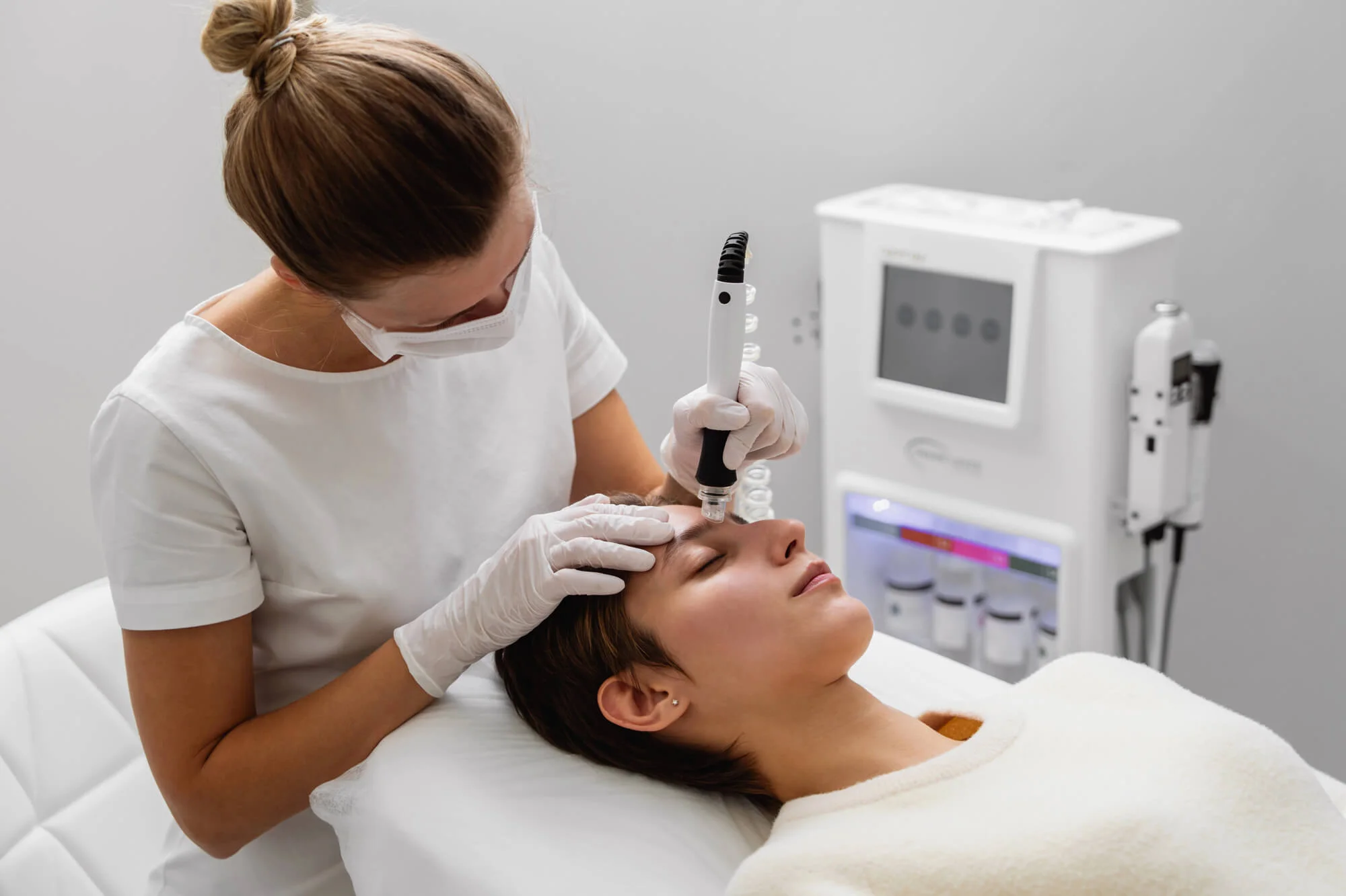 enjoying the benefits of Microneedling in Wellington FL