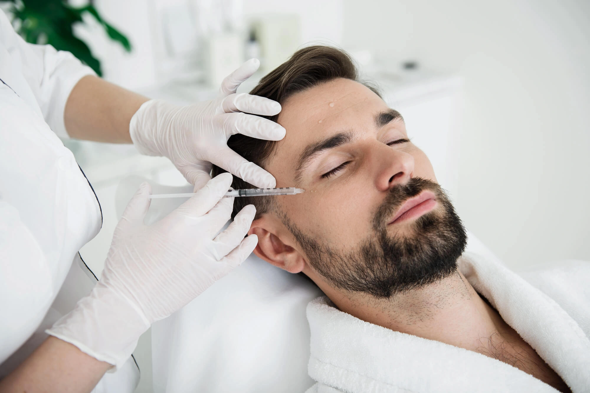 man in a Medical Spa in Wellington FL
