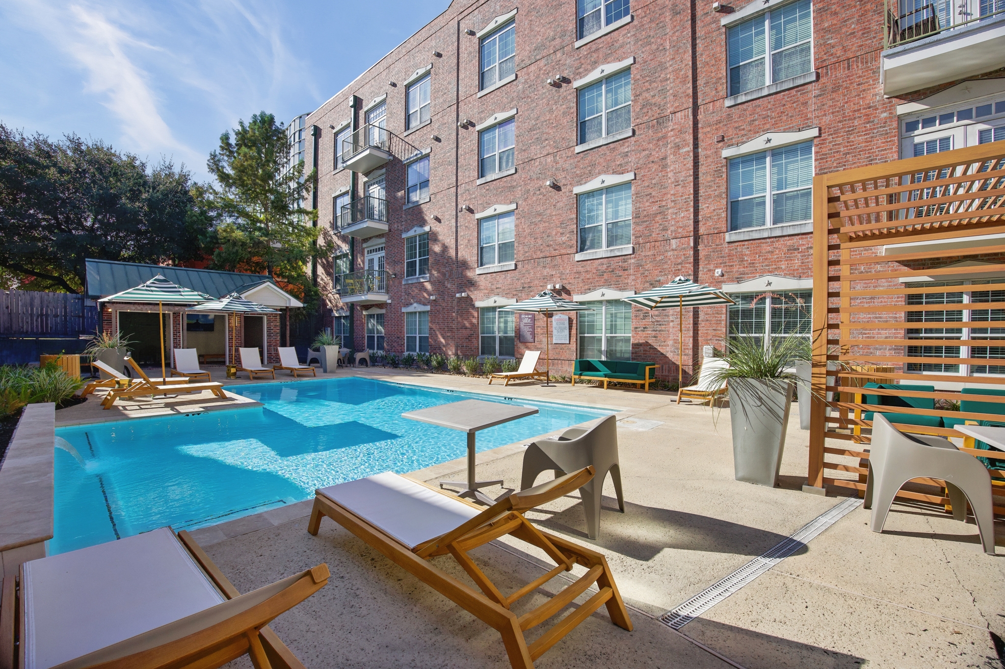 Pool area