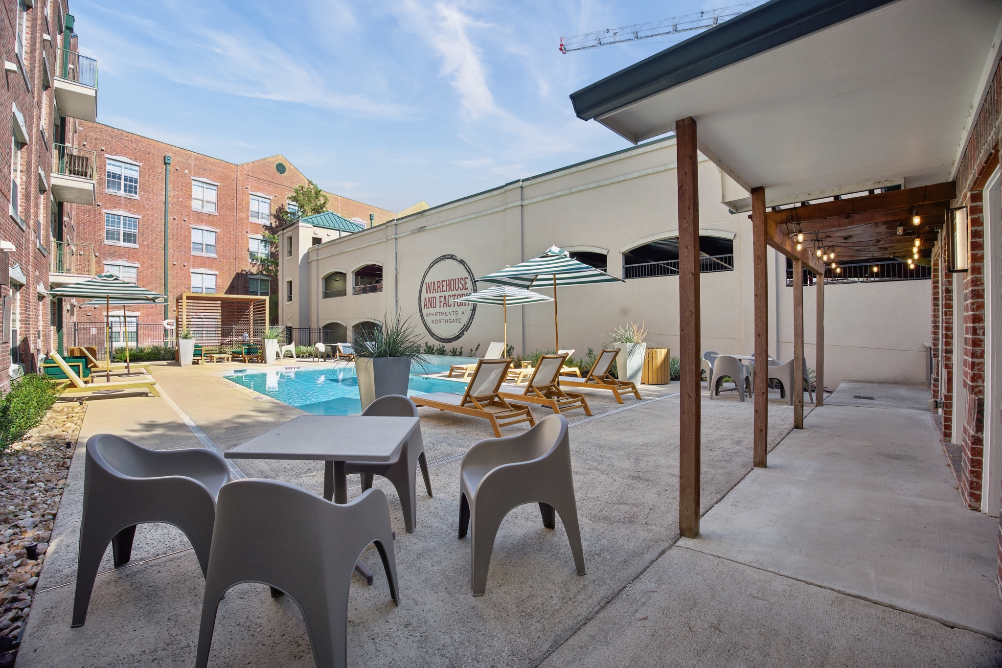 Pool area