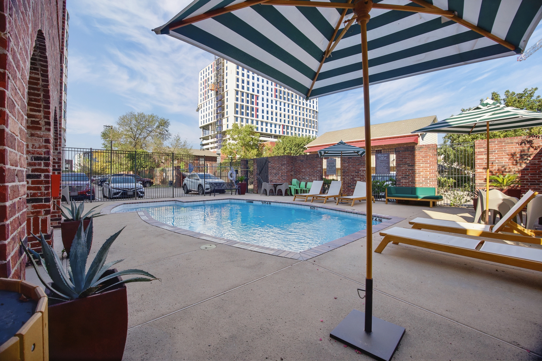 Pool area