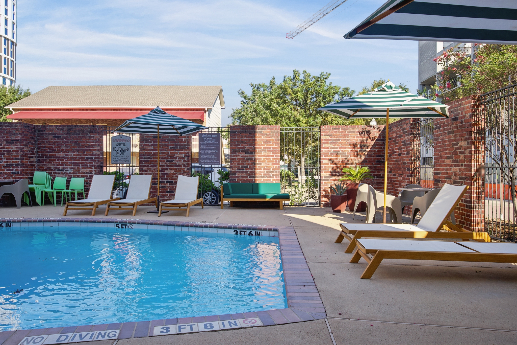 Pool area