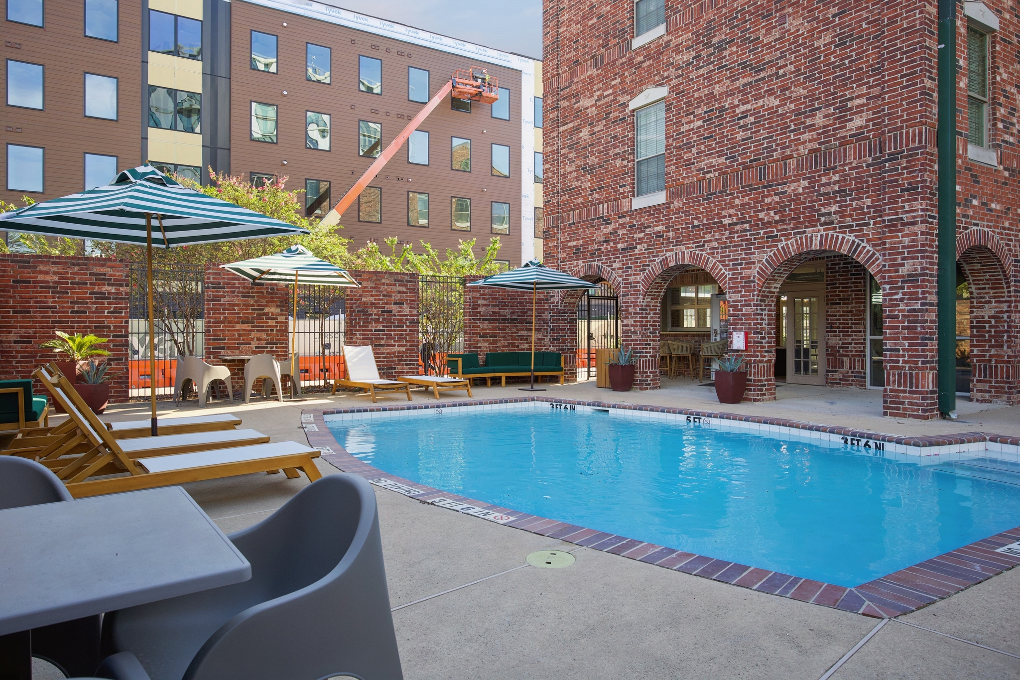 Pool area