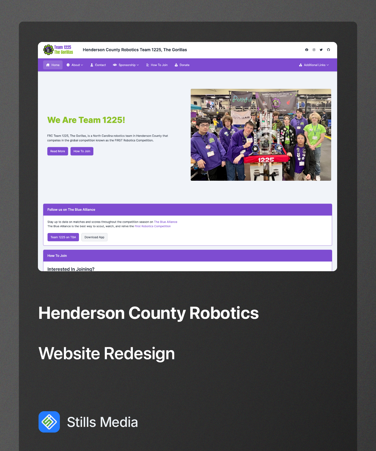 Henderson County Robotics Website