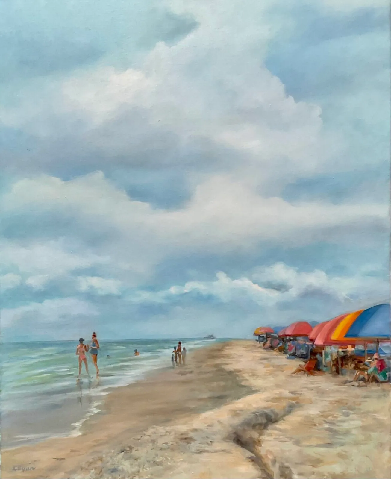 Renee Egan_Beach Conversation