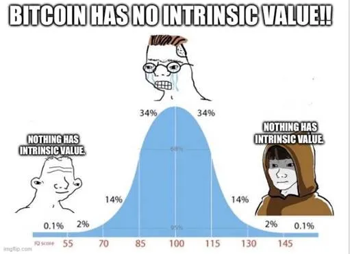 Bitcoin Meme Intrinsic Value
