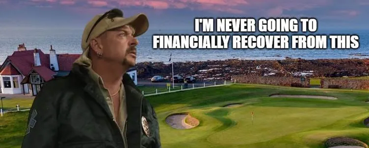 A person in a cap standing in front of a golf courseAI-generated content may be incorrect.