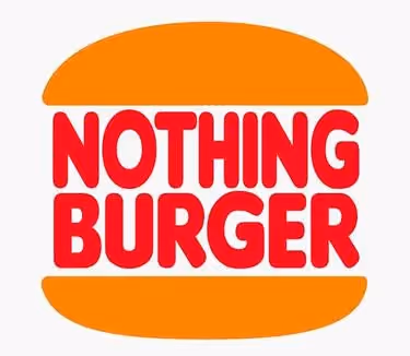 Amazon.com: PRESIDENT DONALD TRUMP NOTHING BURGER - IMPEACHMENT WITCH HUNT - RUSSIA COLLUSION HOAX Vinyl Decal Bumper Sticker Wall Laptop Window Sticker 5" : Automotive