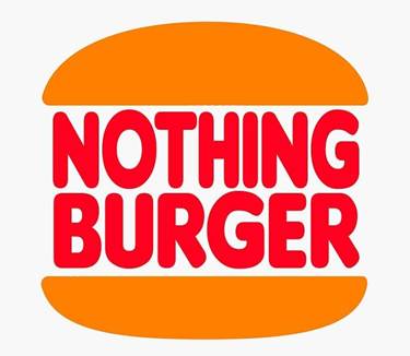 Amazon.com: PRESIDENT DONALD TRUMP NOTHING BURGER - IMPEACHMENT WITCH HUNT - RUSSIA COLLUSION HOAX Vinyl Decal Bumper Sticker Wall Laptop Window Sticker 5" : Automotive