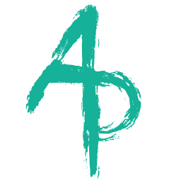 Logo - initials of the painter AP