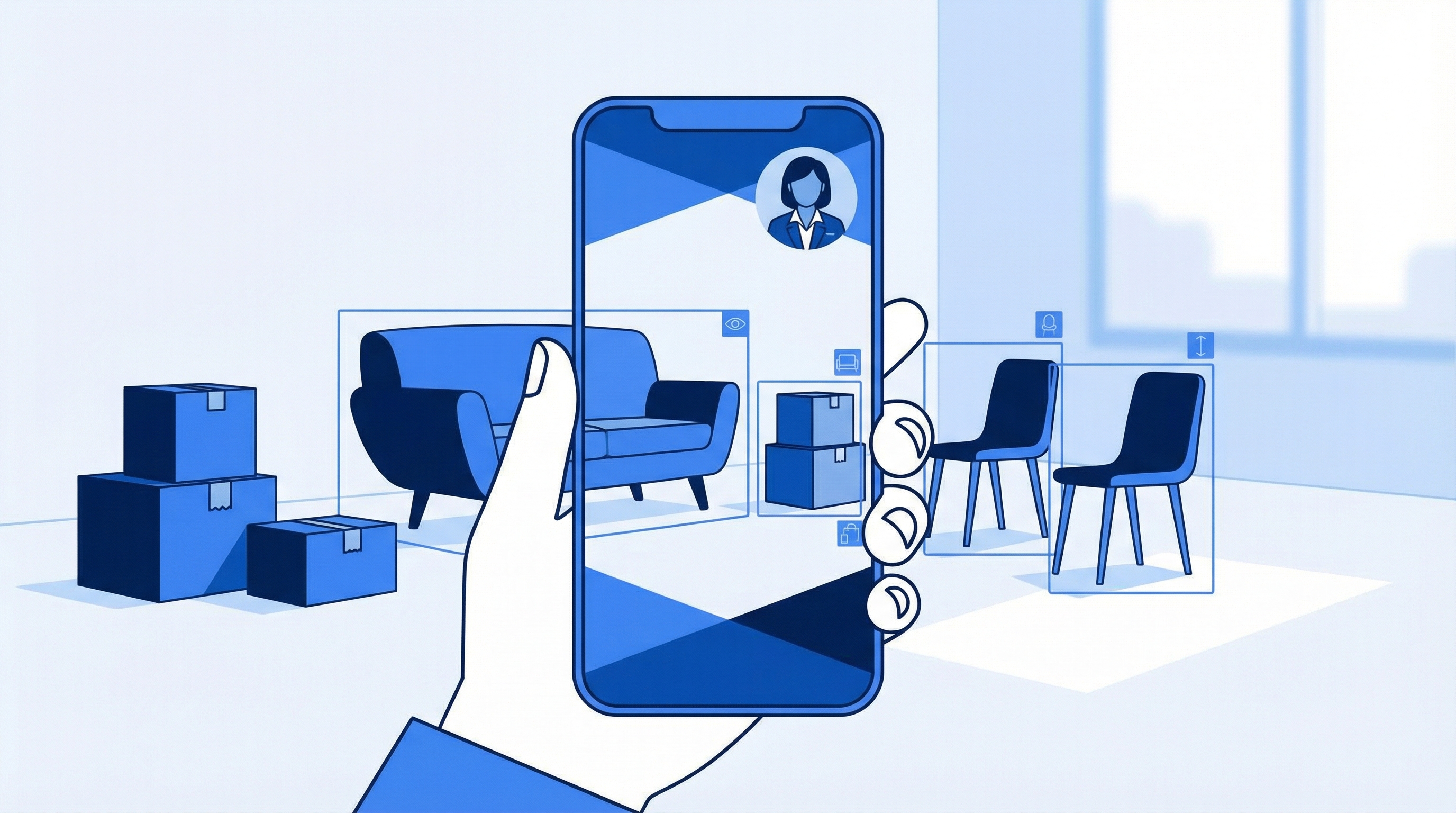 AI taxatie tool voor verhuizingen - automatische herkenning van meubels via video