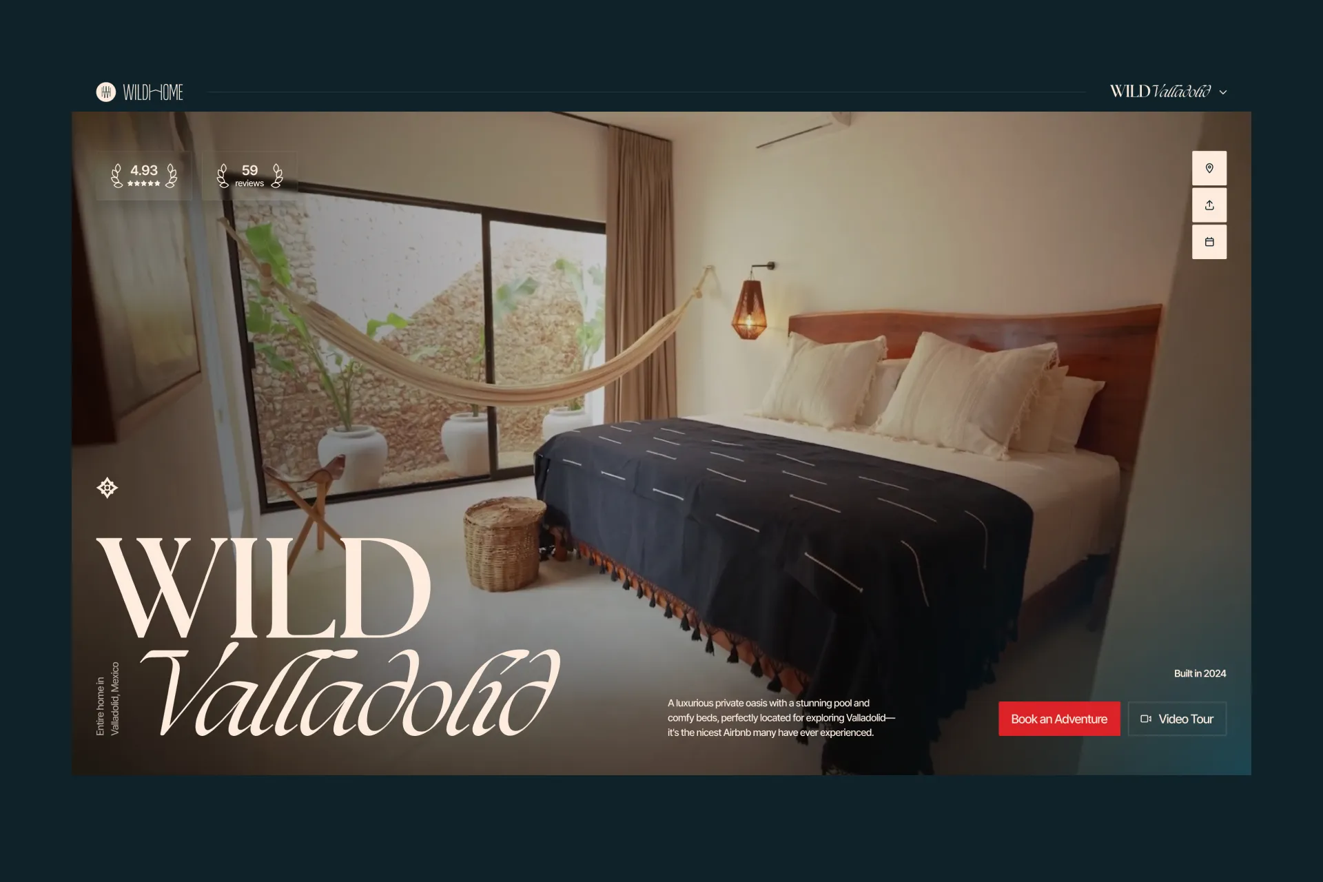 Wild Home Website