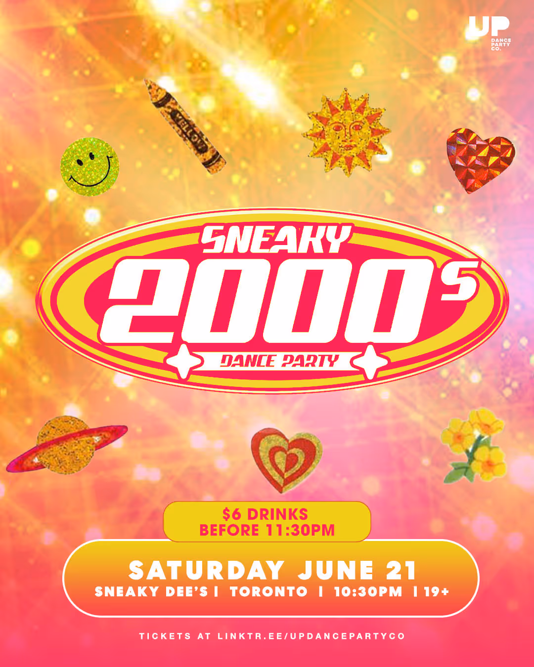2025-06-21 | Sneaky 2000s Dance Party at Sneaky Dee's