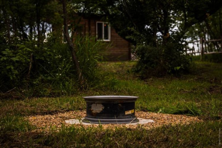 Grouse House firepit. 
