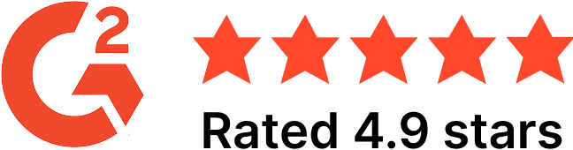 G2: Rated 4.9 stars