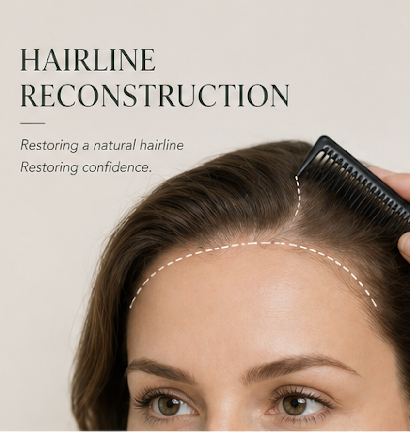 Hairline Lowering Surgery: Framing the Face for Feminine Balance