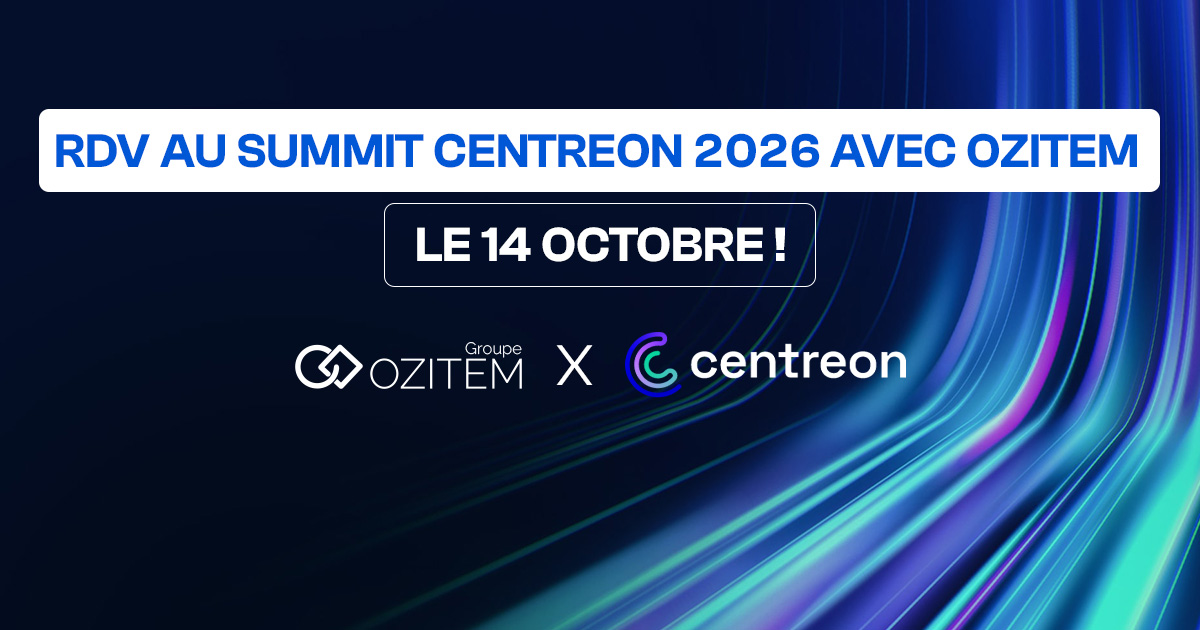 Ozitem sponsorise le Summit CENTREON 2026 - rejoignez-nous !