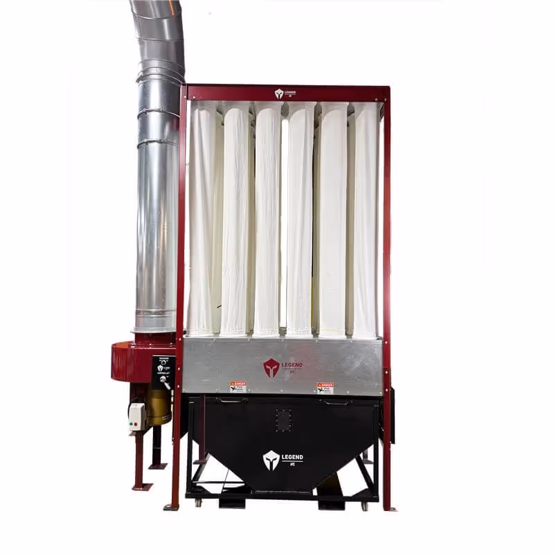 Legend Baghouse with Quick-Change Hopper