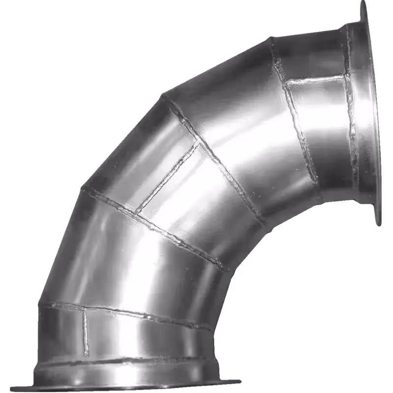 Segmented Elbow, also known as Gored Elbows.