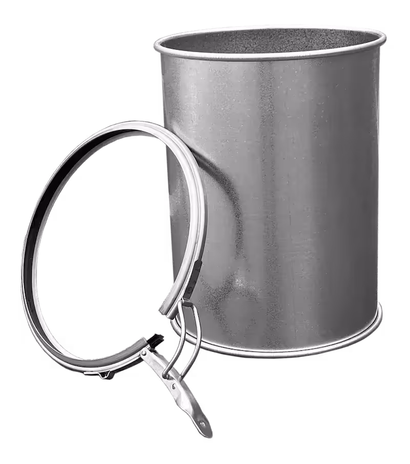 Adjustable Clamp-Together Duct with Clamp.