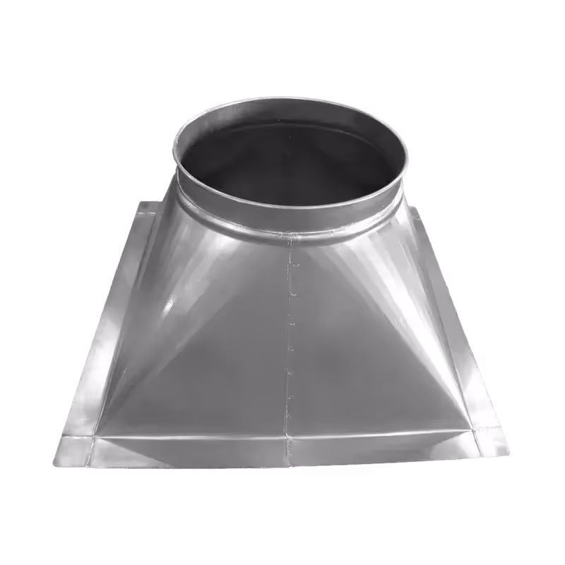 Custom Rectangle to round adapter.